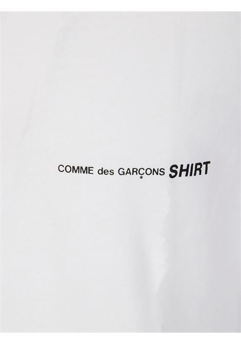 t-shirt knit uomo bianca COMME DES GARÇONS SHIRT | FO-T0253